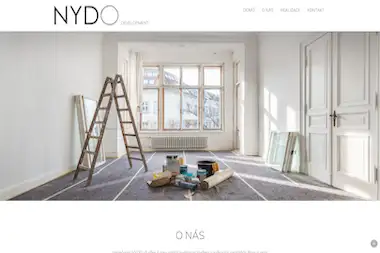 screen shot of Nydo website